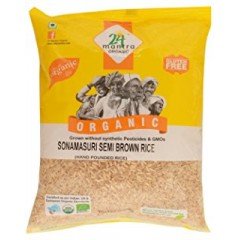 Sonamasuri  Semi Brown Rice Handpounded 5kg