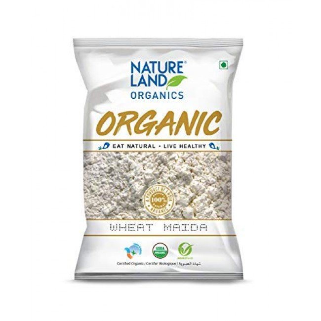 Natureland Organics Wheat Maida 500 Gm