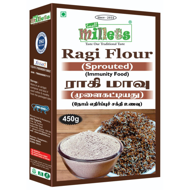 Sprouted Ragi Flour 450G